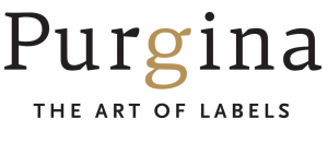 Logo Purgina - specific font
